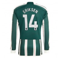 Koszulka piłkarska Manchester United Christian Eriksen #14 Strój wyjazdowy 2023-24 tanio Długi Rękaw